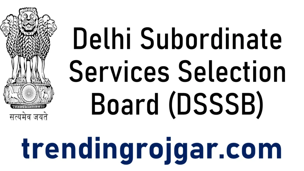 DSSSB PA, JJA, and SPA Recruitment 2024