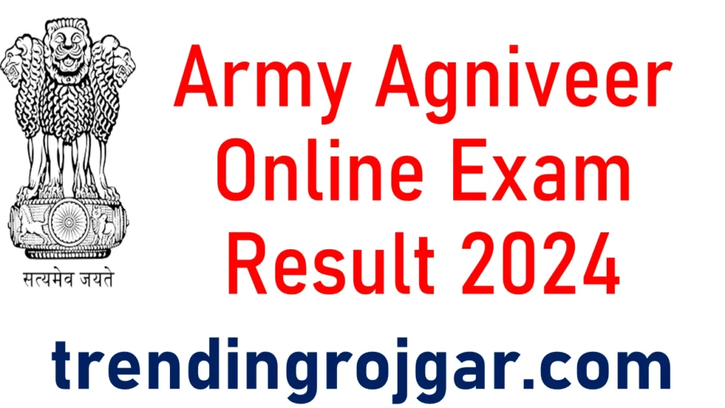 Army Agniveer Result 2024