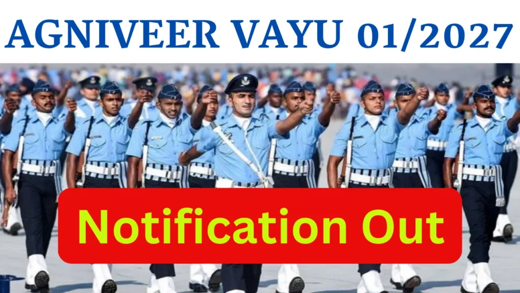 Air Force Agniveervayu Recruitment 2027